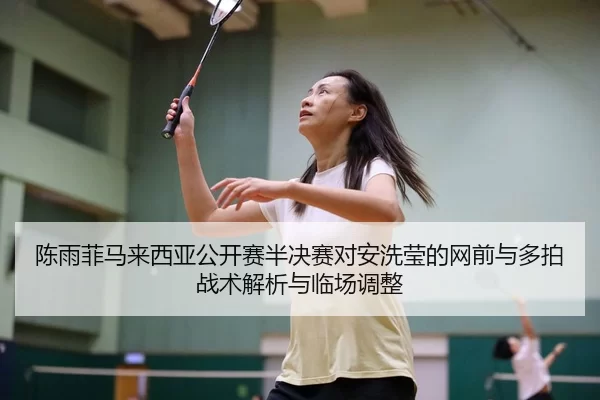 陈雨菲马来西亚公开赛半决赛对安洗莹的网前与多拍战术解析与临场调整