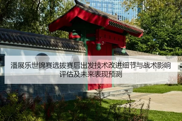 潘展乐世锦赛选拔赛后出发技术改进细节与战术影响评估及未来表现预测